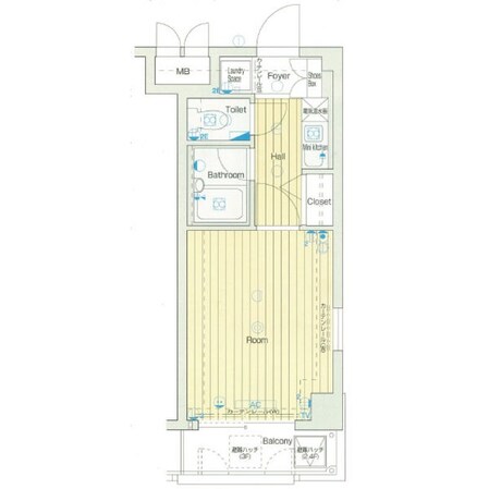 エステムコート芦屋西の物件間取画像